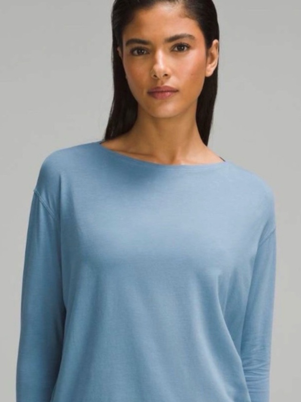 Lululemon Utility Blue Long Sleeve Top